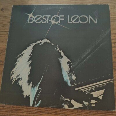 Leon Russell The Best Of Leon Album Vinyl 1976 Blues Rock County Rock Shelter OG