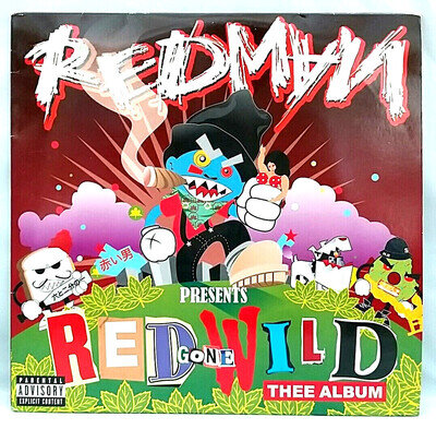 (LP) Redman - Red Gone Wild: Thee Album, US OG Press, B0003309-01, Rare.