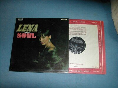 Lena Horne Soul LP 1966 mono