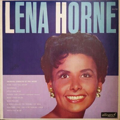 Lena Horne – Lena Horne - LP Vinyl - 1965 - ALL755 - AEGM - VG+/EX