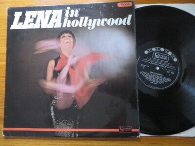 LENA HORNE ~ LENA IN HOLLYWOOD - UK UNITED ARTISTS VINYL LP ALBUM - 1966 JAZZ