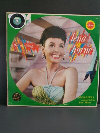 Exciting Lena Horne Orchestra Phil Moore Craftsmen LP Records Vinyl Album C8018