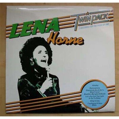 LENA HORNE TWIN PACK LP 1979 DOUBLE ALBUM IN G/FOLD COVER UK