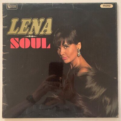 Lena Horne – Soul - 1966 MONO Vinyl LP - Good (G+/VG) - ULP1148 (UNITED ARTISTS)