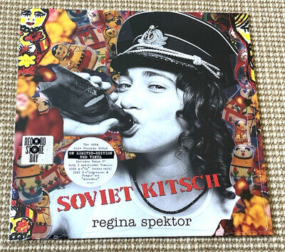 REGINA SPEKTOR - Soviet Kitsch RED VINYL LP + 7 RSD 2016 NEW SEALED MINT