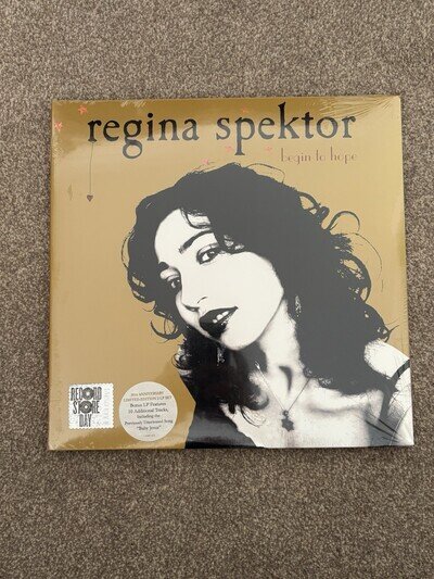 Regina Spektor Begin To Hope Record Store Day Bonus LP Sealed Album Rare