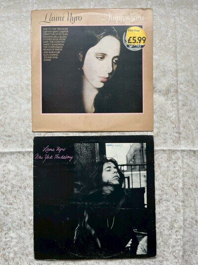 LAURA NYRO Vinyl LP - 2 CLASSIC ALBUMS - IMPRESSIONS & NEW YORK TENDABERRY