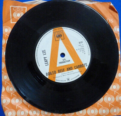 LEAPY LEE-BOILED BEEF AND CARROTS 1967 PROMO 7" SINGLE