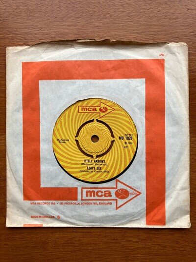 Leapy Lee - Little Arrows - 7'' Vinyl Record Single MU 1028 (1968)