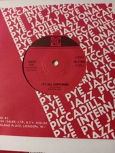 Leapy Lee - It's All happening (Pye 7N 17001) EX Vinyl Record 7"