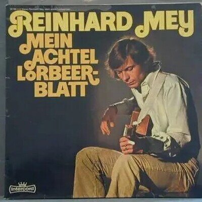Reinhard Mey Mein Achtel Lorbeerblatt Gatefold Near Mint Intercord Vinyl LP