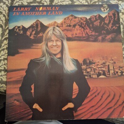 LARRY NORMAN "IN ANOTHER LAND" VINYL LP 1976 VG+