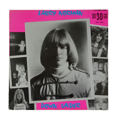 Larry Norman Down Under (But Not Out) Christian Rock 1986 80s Classic RMLP 025