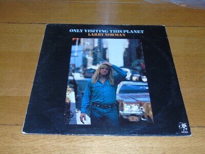 LARRY NORMAN - Only Visiting This Planet - 1973 UK 11-track vinyl LP