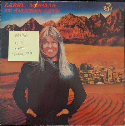 Larry Norman In Another Land Vinyl Record VG+/VG ROCKY1 1976