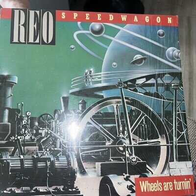 REO Speedwagon Vinyl Album LP Wheels Are Turnin’ With Inner Sleeve Vg+vg+ A1B1