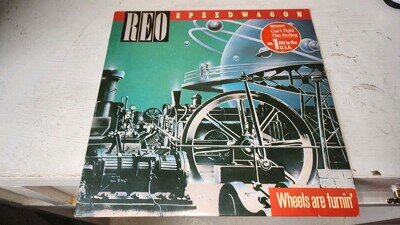 REO Speedwagon - Wheels Are Turnin' lp Vinyl - 1st UK Press