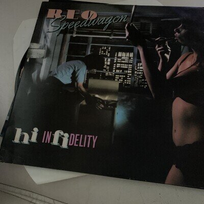 REO Speedwagon Hi Infidelity Vinyl LP Epic Records 1980. Excellent Condition