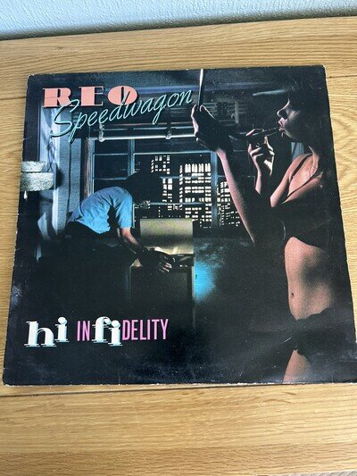 REO Speedwagon Hi Infidelity Vinyl Record LP 1980 Epic Records