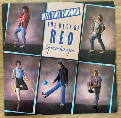 REO Speedwagon-Best Foot Forward original 1985 pressing 26640 vinyl