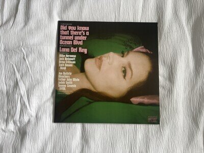 Lana Del Rey Did You Know That There's A Tunnel Under Ocean Blvd Pink Vinyl