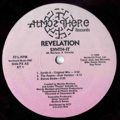 Revelation - Synth-It / First Power (12") (Very Good (VG)) - 4177134534