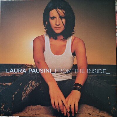 Laura Pausini From The Inside LP Record Album Yellow Vinyl Limited Edition
