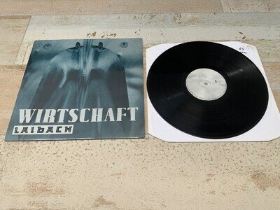 LAIBACH WIRTSCHAFT IST TOT rare UK MUTE REC. 12" vinyl 4 track remix SINGLE 1992