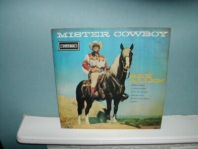 Rex Allen-Mister cowboy LP Stetson reissue