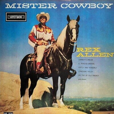Rex Allen - Mister Cowboy (LP, Album, Mono, RE) (Near Mint (NM or M-)) - 3764825