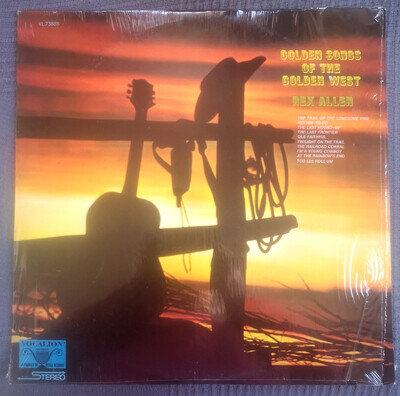 Rex Allen Golden Songs Of The Golden West (Vocalion VL 73885) USA Pressing EX