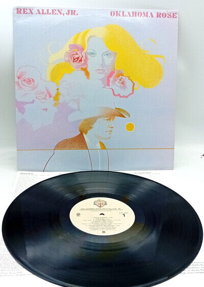 REX ALLEN JR (COUNTRY) - Oklahoma Rose - 1980 Vinyl LP - US Issue