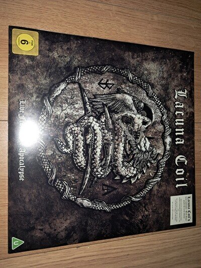 LACUNA COIL LIVE FROM THE APOCALYPSE 2 x LP & DVD BRAND NEW STILL SEALED