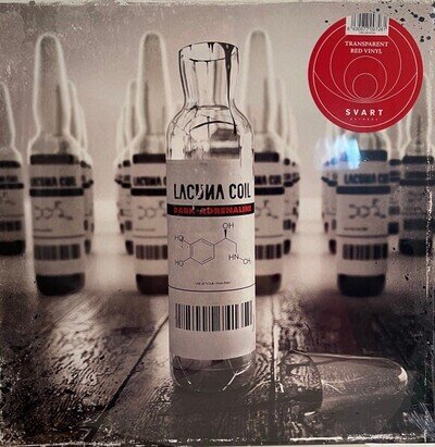 Lacuna Coil - Dark Adrenaline - Limited Transparent Red vinyl LP RSD 2023 NEW
