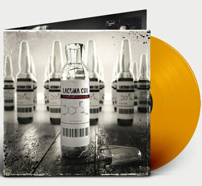LACUNA COIL - DARK ADRENALINE, 2023 EU LIMITED EDN ORANGE vinyl LP, SEALED!