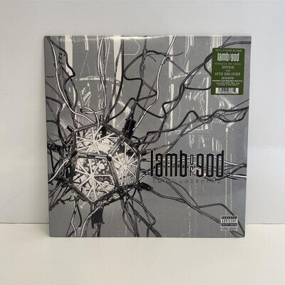 Lamb Of God - Into Oblivion Olive Green White Splatter Vinyl LP (Sealed) - M/NM