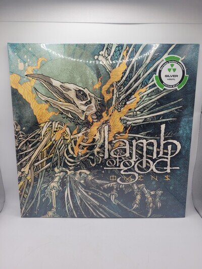 Lamb Of God Omens Silver Vinyl LP New & Sealed