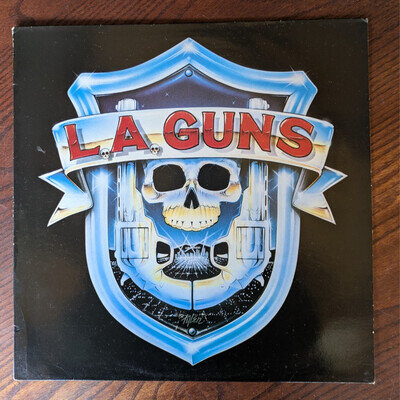 L.A. Guns -L.A. Guns - 12" Vinyl Record Album LP 1988 Promotional Copy Vertigo