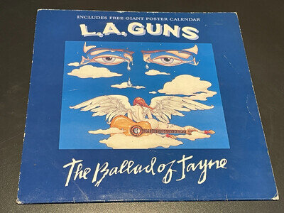 L.A. Guns - The Ballad of Jayne - Vinyl Record 12" Single - 4 Track EP - 1991