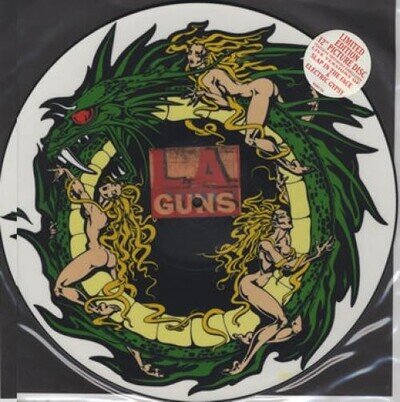 L.A. Guns Some Lie 4 Love Limited Edition 12" Picture Disc 1991 Polygram NM/VG+