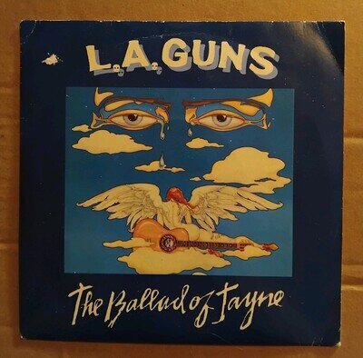 L. A. Guns - The Ballad Of Jayne. 7"Single 1989. EX/VG