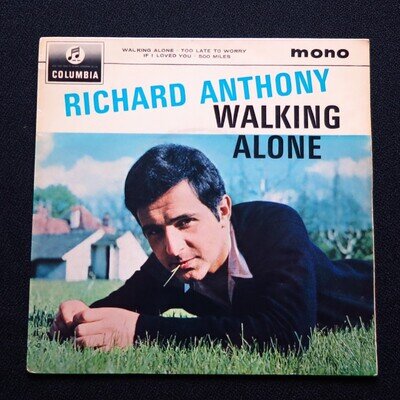 Richard Anthony Walking Alone EP