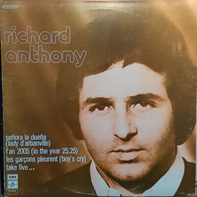 Richard Anthony Double LP 2xLP De Paris À Londres Gatefold Columbia