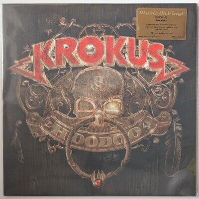 Krokus Hoodoo Vinyl LP Limited Numbered Gold Marble 180g Sealed Hard Rock