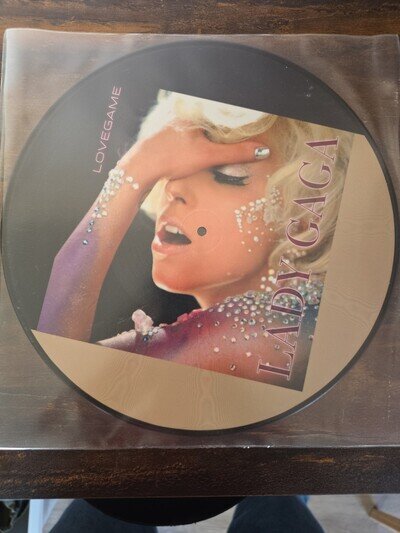 Lady GAGA Lovegame Picture Disc Vinyl, Unplayed, 12 Inch Vinyl