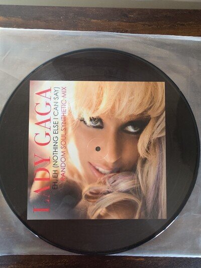 Lady GAGA 12INCH picture Disc, Eh,eh, Nothing Else I Can Say Vinyl