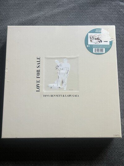 Tony Bennett Lady Gaga LOVE FOR SALE Box Set Nbrd Ltd Ed LP Vinyl '21 New Sealed