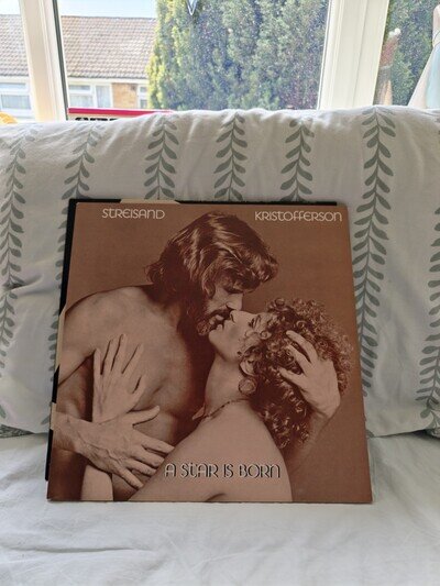 KRIS KRISTOFFERSON/BARBRA STREISAND A STAR IS BORN VINYL LP EX/VG+