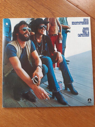 Kris Kristofferson Jesus Was A Capricorn LP Album Vinyl Record - EX/VG+