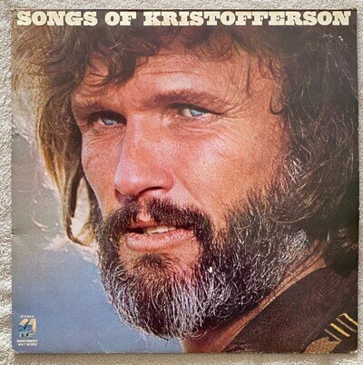 Kris Kristofferson – Songs Of Kristofferson Vinyl Record LP